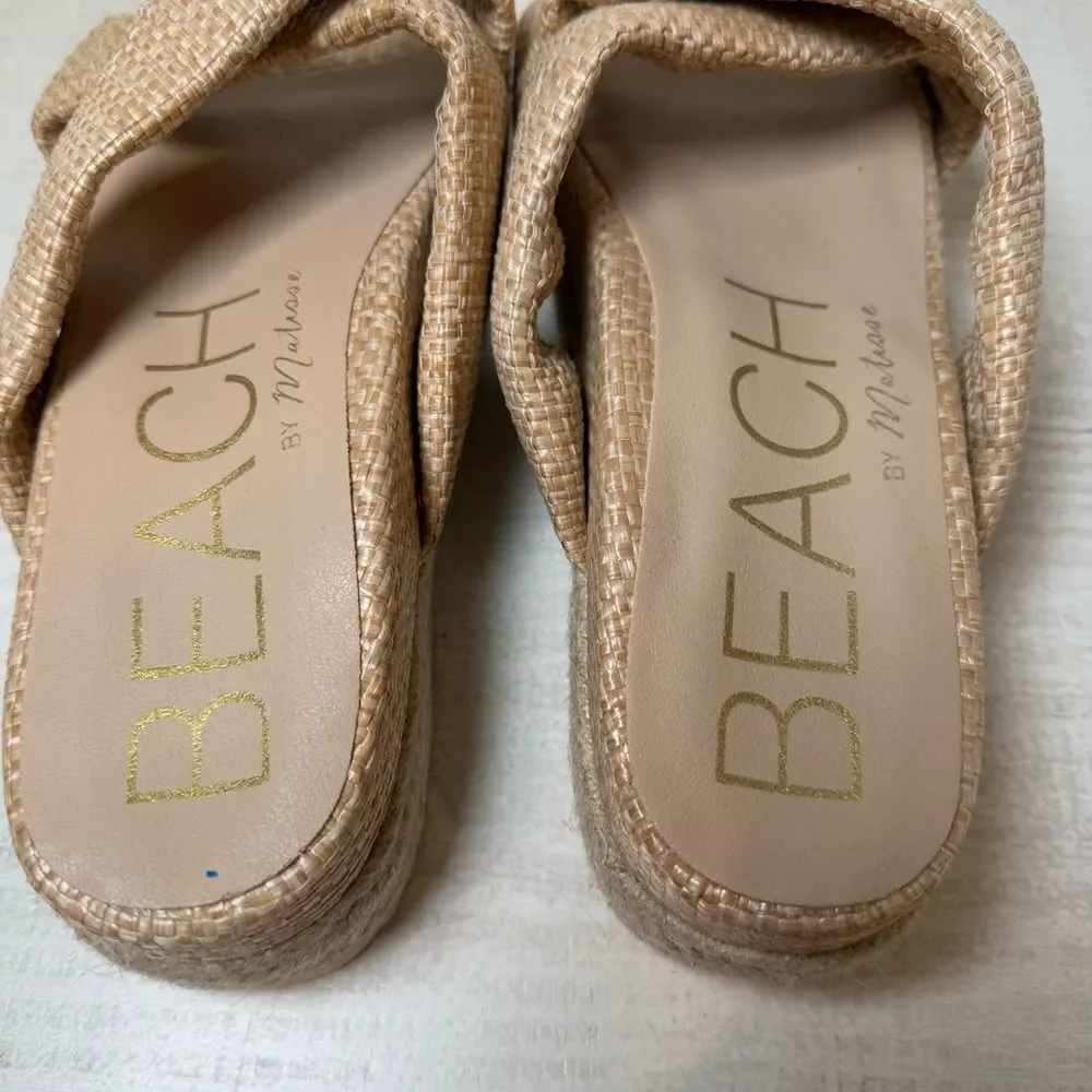 Beach by Matisse Hali Platform Sandals Size 9
